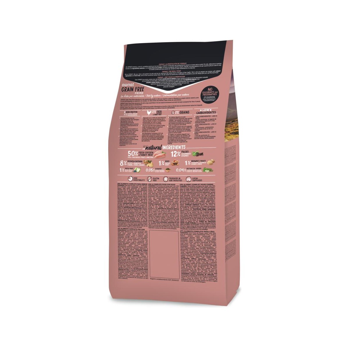 PRIME DOG GRAIN FREE MINI ADULT CHICKEN&TURKEY 3KG
