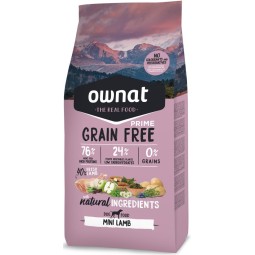 PRIME DOG GRAIN FREE MINI ADULT LAMB 1KG