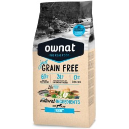 JUST DOG GRAIN FREE TROUT 3KG