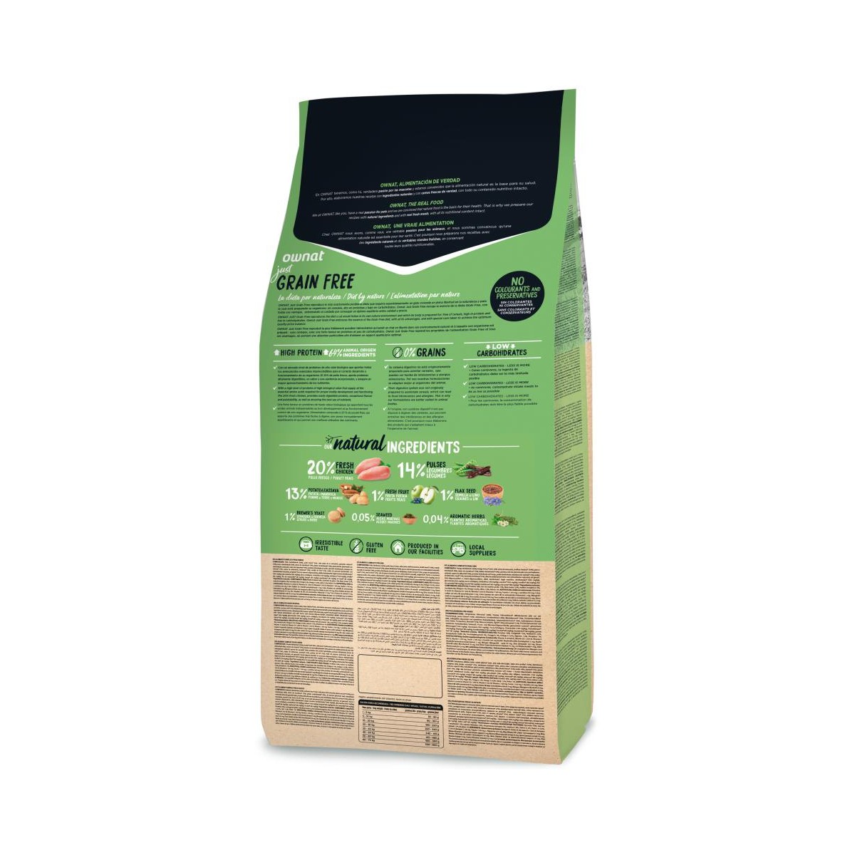 JUST DOG GRAIN FREE LIGHT 14KG