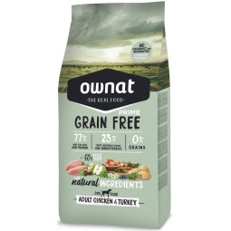 PRIME DOG GRAIN FREE ADULT CHICKEN & TURKEY 12KG