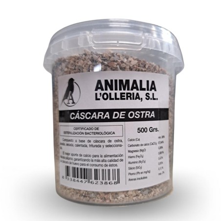 CASCARAS DE OSTRAS  500GR  Beyers