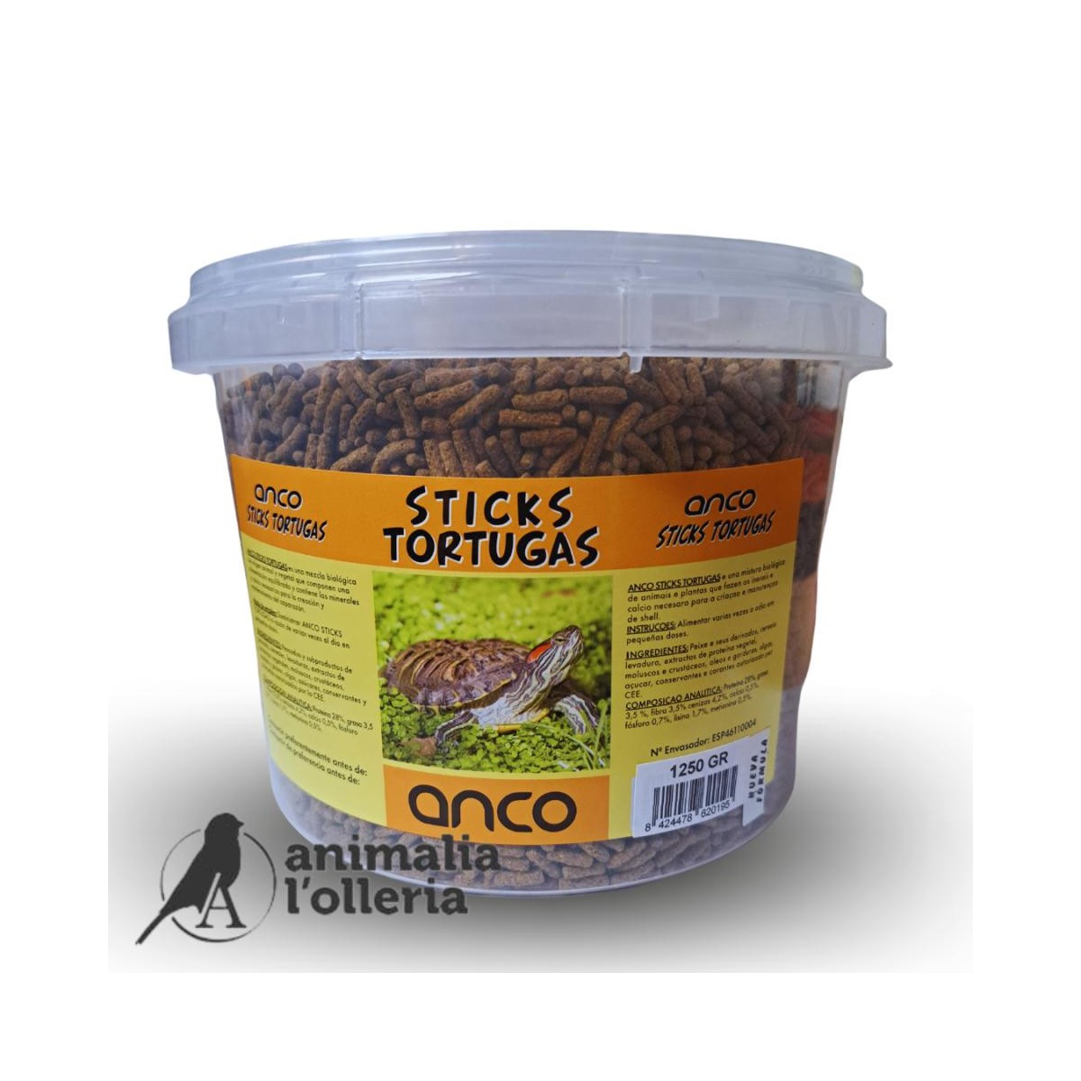 ANCO STICK TORTUGAS 1250GR