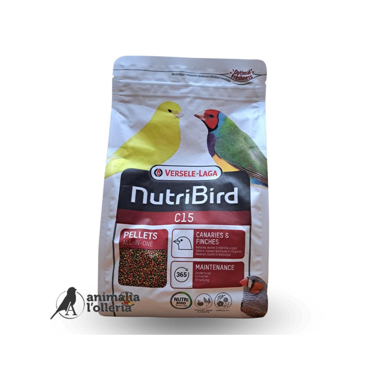 NUTRIBIRD CANARIO C15 1KG
