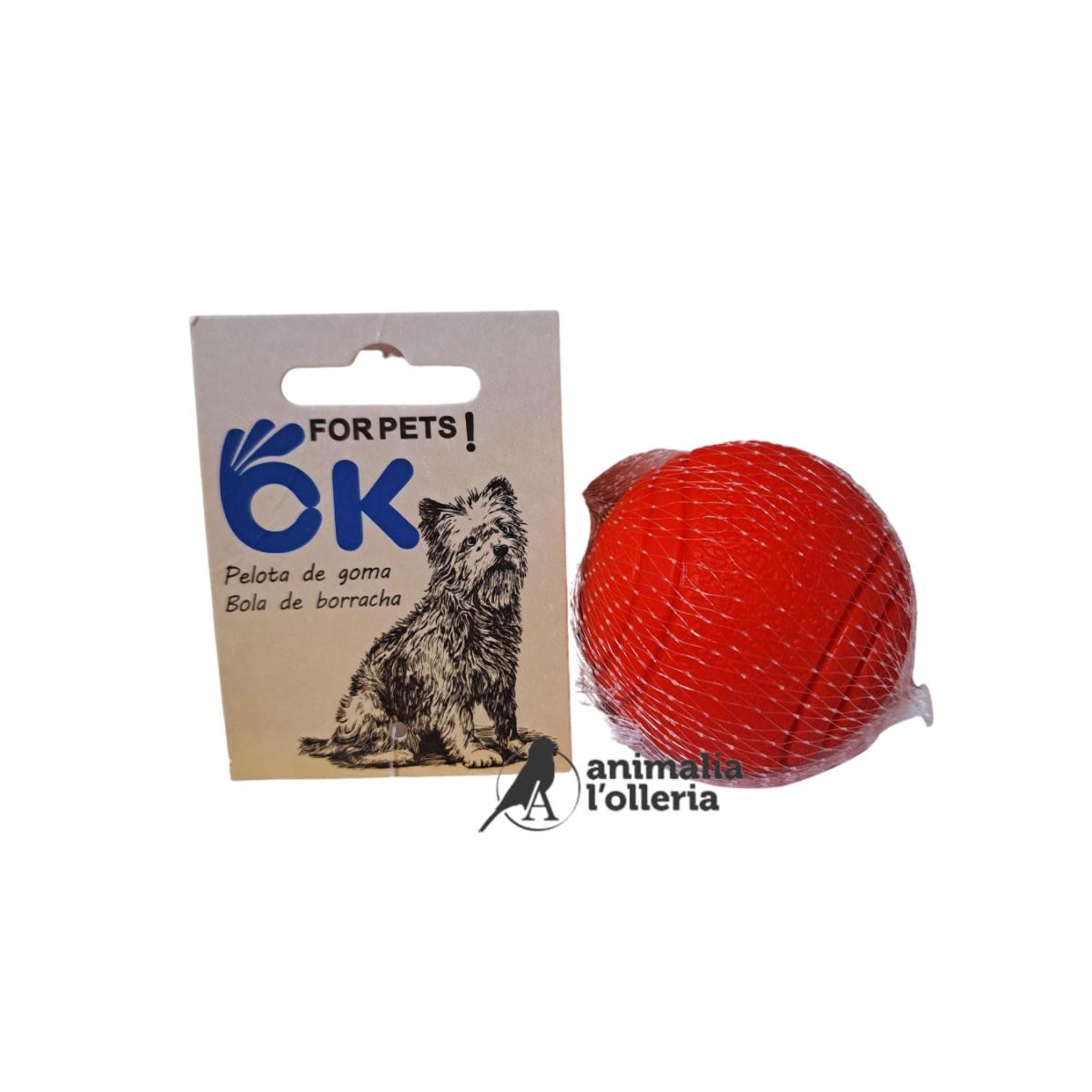 PELOTA GOMA MACIZA 5cm