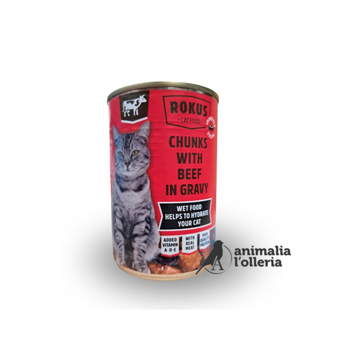 ROKUS 415GR GATOS TERNERA                    