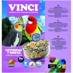 VINCI 1KG MIXT  NINFAS-COTORRAS 