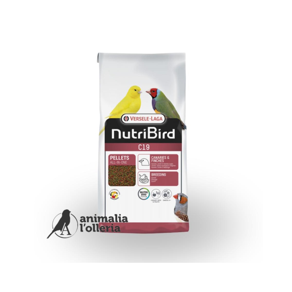 NUTRIBIRD C19 TROPICAL 10KG