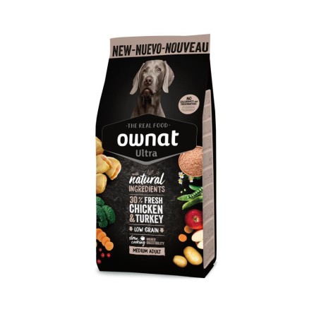 ULTRA NEW DOG MEDIUM ADULT 400GR