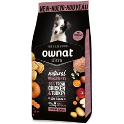 ULTRA NEW DOG MEDIUM JUNIOR 400GR