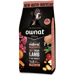 ULTRA NEW DOG MEDIUM LAMB&RICE 3KG