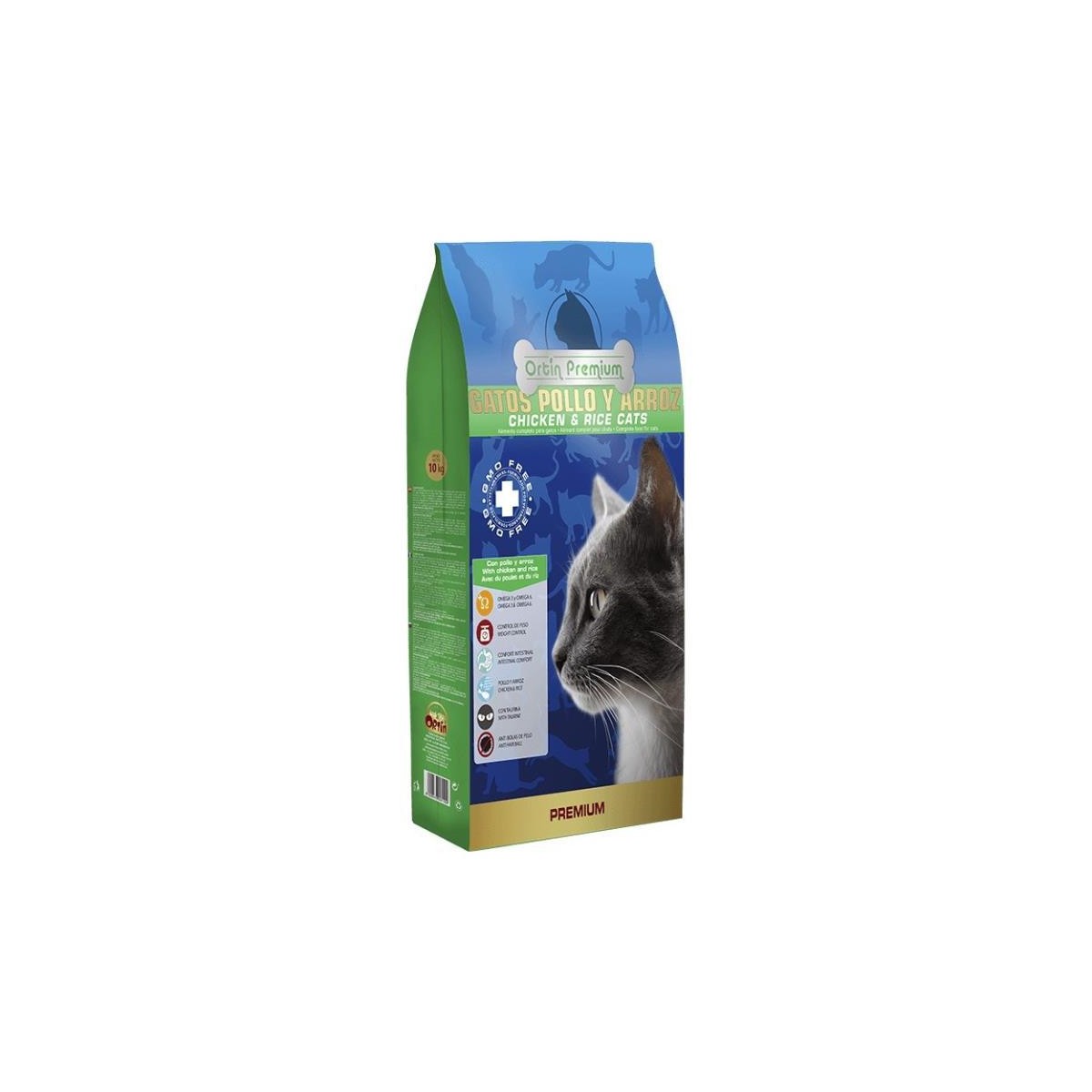 PLATINUM GATOS POLLO Y ARROZ 3KG