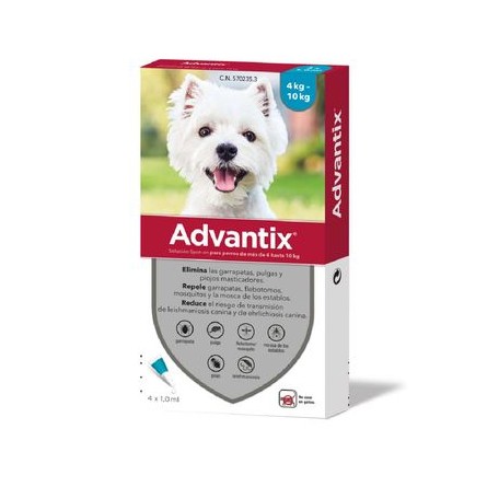 ADVANTIX 4-10KG  1ml 