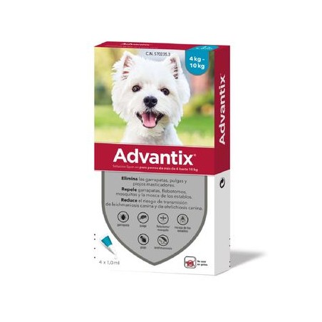 ADVANTIX 4-10KG  1ml 