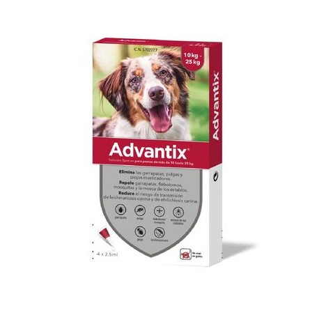 ADVANTIX 10-25 KG   2 5 ML  