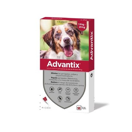 ADVANTIX 10-25 KG   2 5 ML  