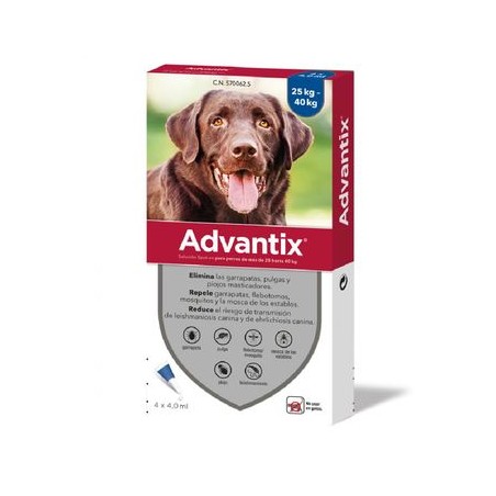 ADVANTIX  25KG   4 ML  