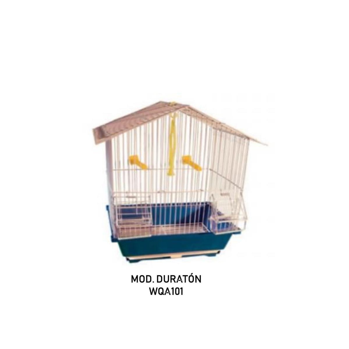 JAULA TEJADO CASITA 30X23X39