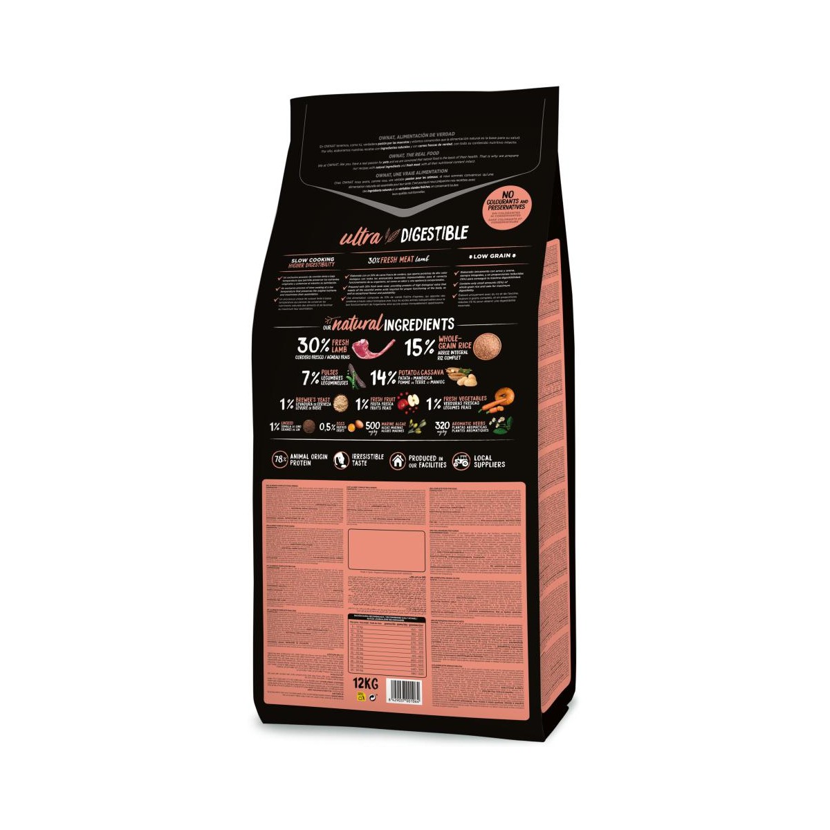 ULTRA NEW DOG MEDIUM LAMB&RICE 12KG