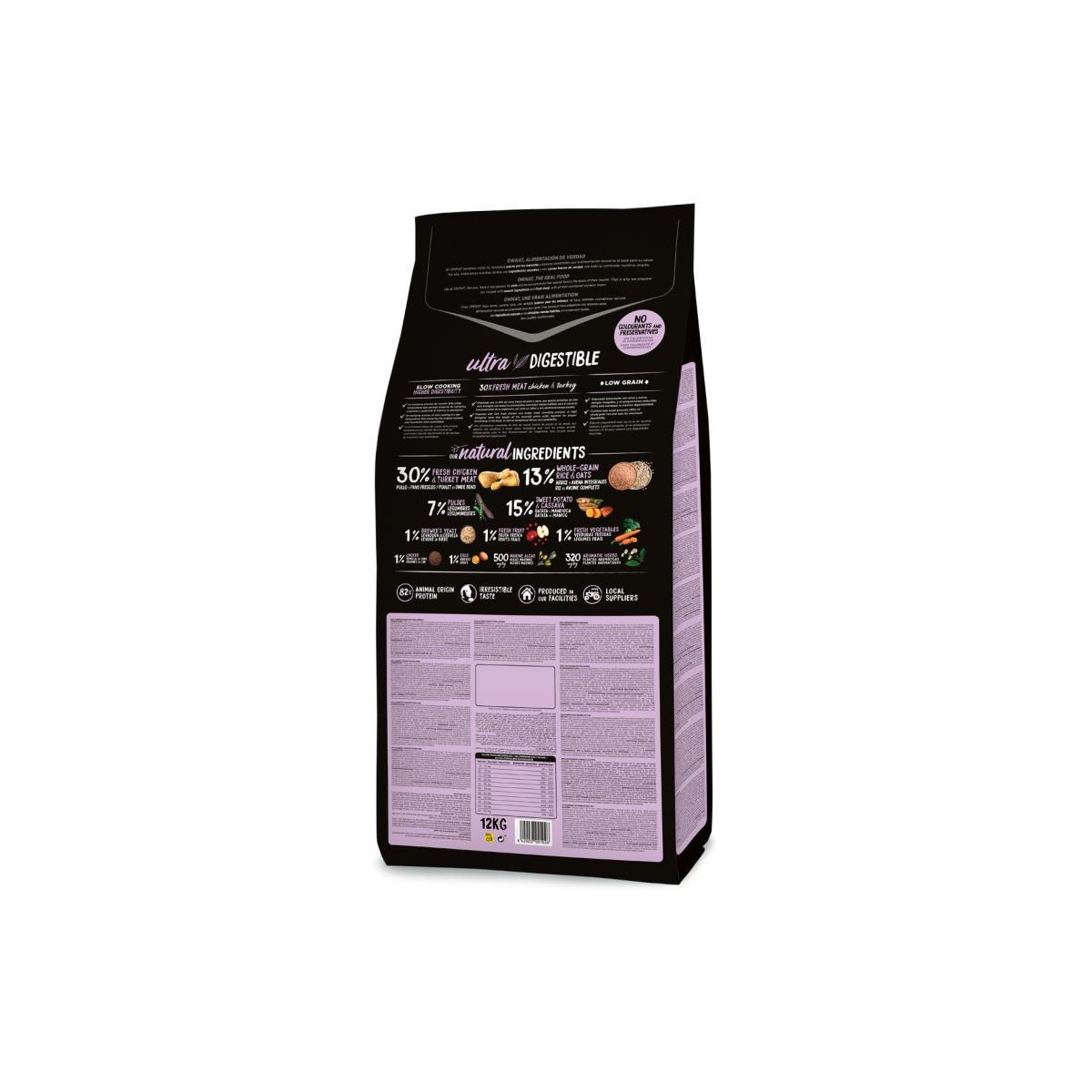 ULTRA NEW DOG MEDIUM STERILIZED 12KG 