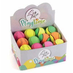 PELOTA GOMA SPORT COLOR NEON 7 5CM