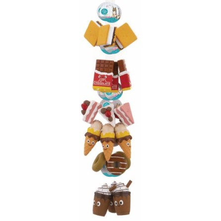 JUGUETE COMIDA LATEX 12CM