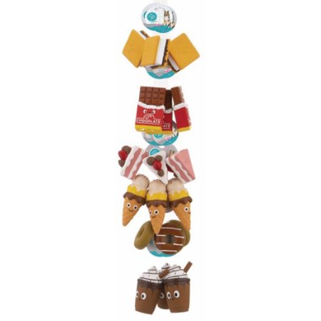 JUGUETE COMIDA LATEX 12CM