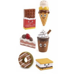 JUGUETE COMIDA LATEX 12CM