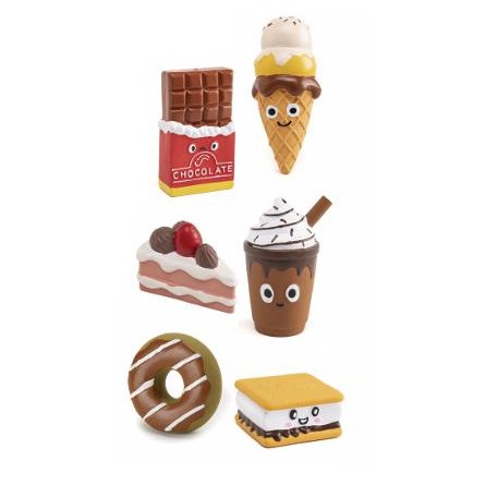 JUGUETE COMIDA LATEX 12CM