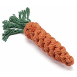 JUGUETE CUERDA ZANAHORIA 20CM