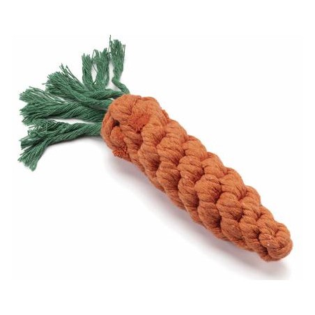 JUGUETE CUERDA ZANAHORIA 20CM