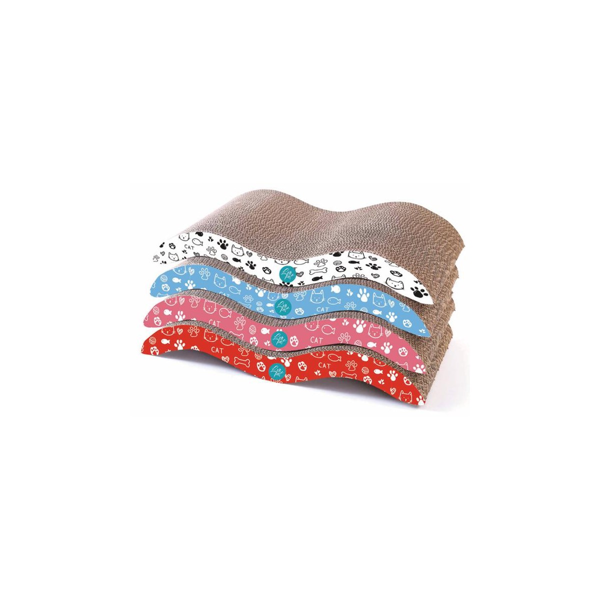 RASCADOR CARTON ONDULADO 42 X 22 X 7CM 