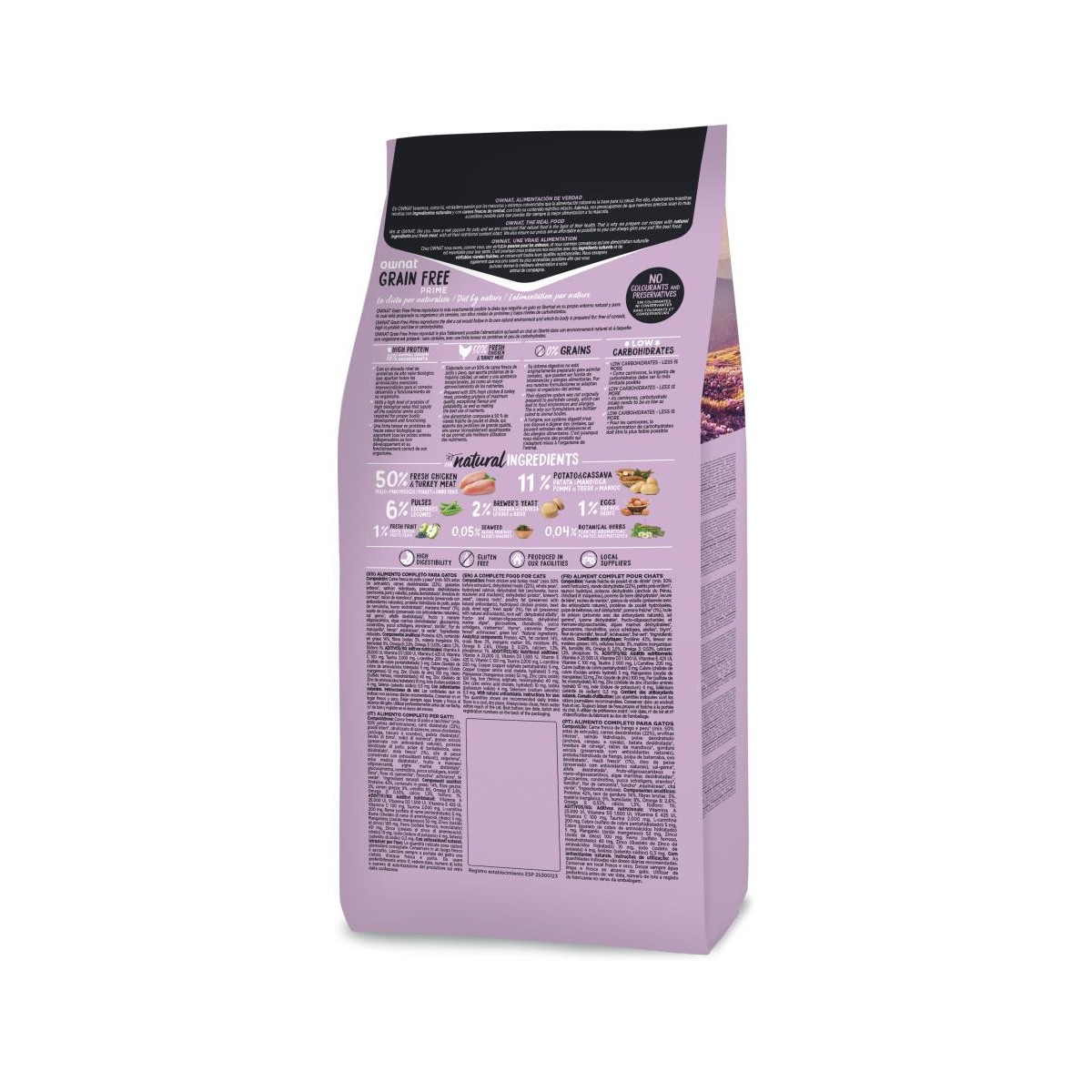 PRIME CAT STERLISED GF 1KG