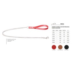 CORREA CADENA EM CUERO AMAZONE