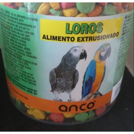 ANCO LORO EXTRUSIONADO FRUTA 1 8KG