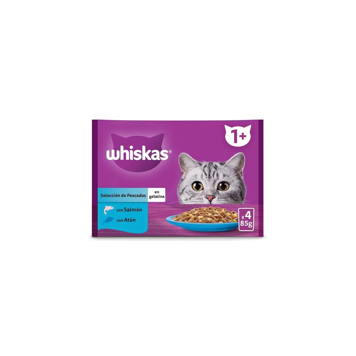 WHISKAS HUMEDO SELECCION PESCADO
