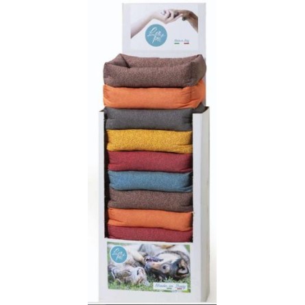 CUNA CORAZONES 60 X 85CM UNIDAD COLOR SURTIDO 