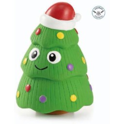 Juguete de látex para perros Árbol de Navidad