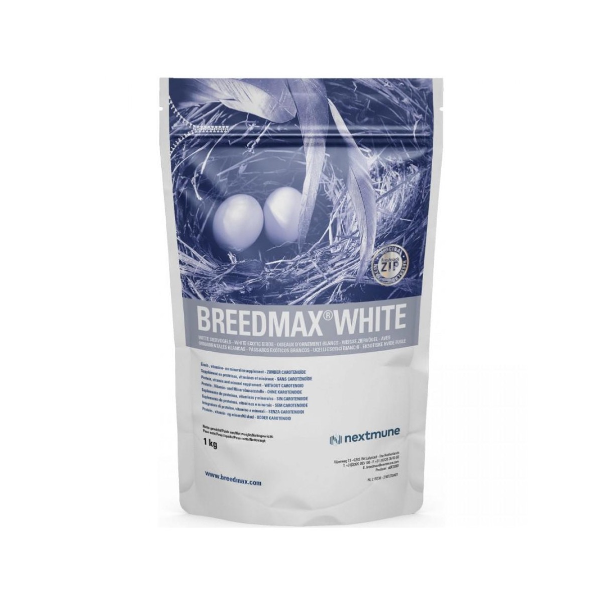 BREEDMAX WHITTE1Kg                                