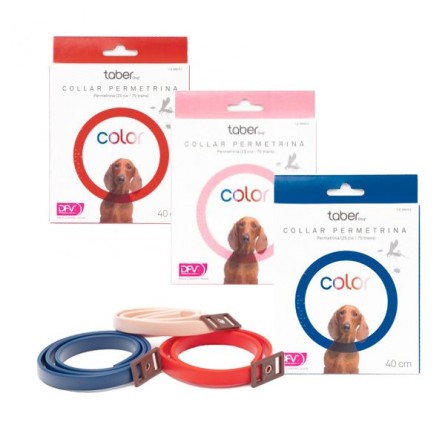 TABERDOG COLOR COLLAR PERMETRINA 40cm