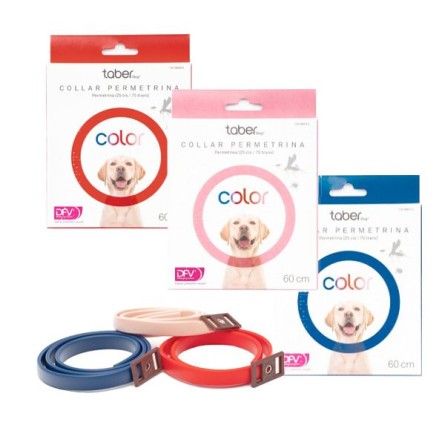 TABERDOG COLOR COLLAR PERMETRINA 60cm