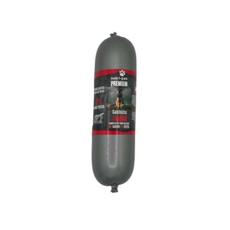 SALCHICHA JAMON 1KG NUTRI PET PREMIUM 