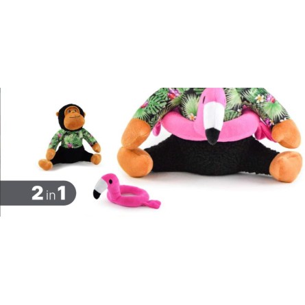 JUGUETE PELUCHE MONO 2 EN 1