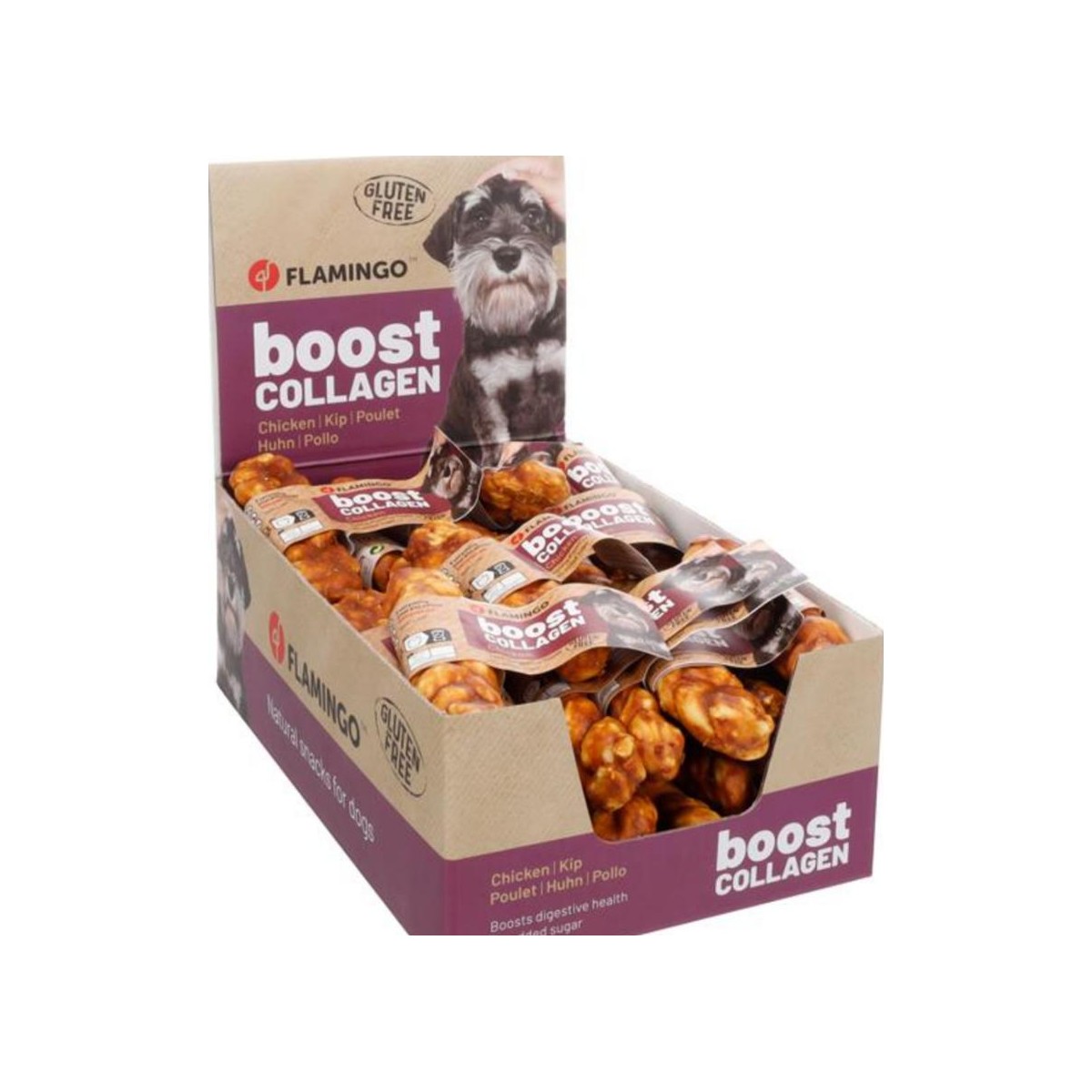 BOOST TIRA CON POLLO Y COLAGENO 12 5CM
