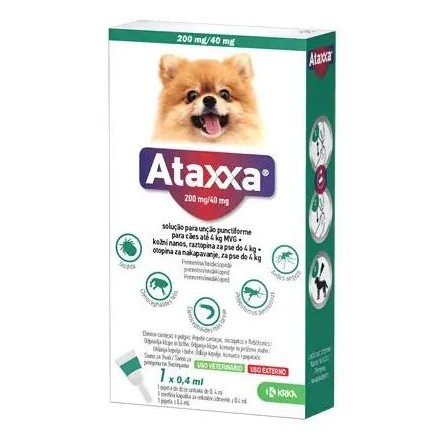 ATAXXA PERROS HASTA 4KG  3 PP