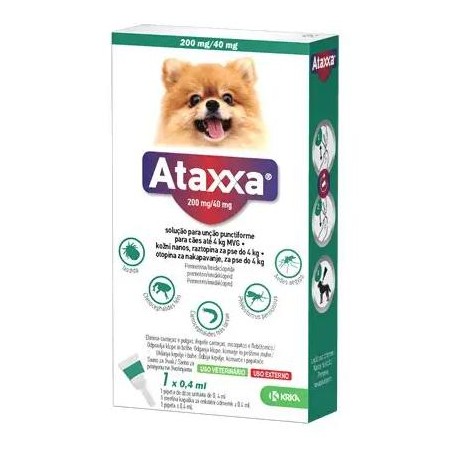 ATAXXA PERROS HASTA 4KG  3 PP