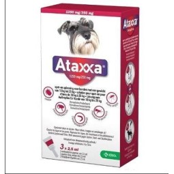 ATAXXA PERROS 10 HASTA 25KG  3 PP