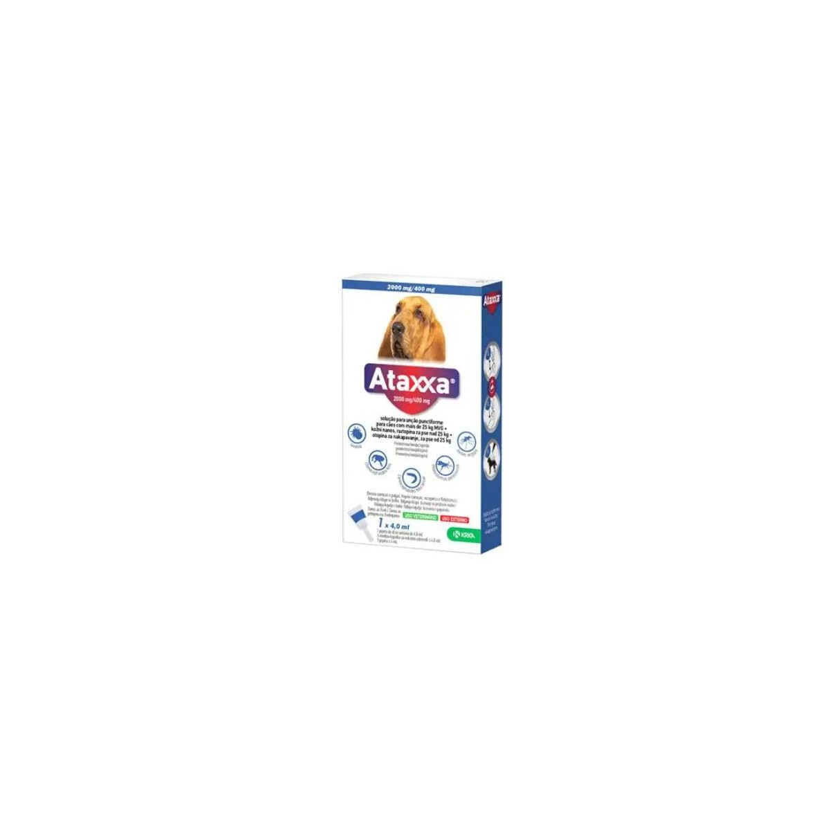 ATAXXA PERROS MAS DE 25KG  3 PP