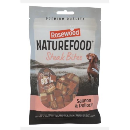 STEACK BITES SALMON 100GR  exp 8 