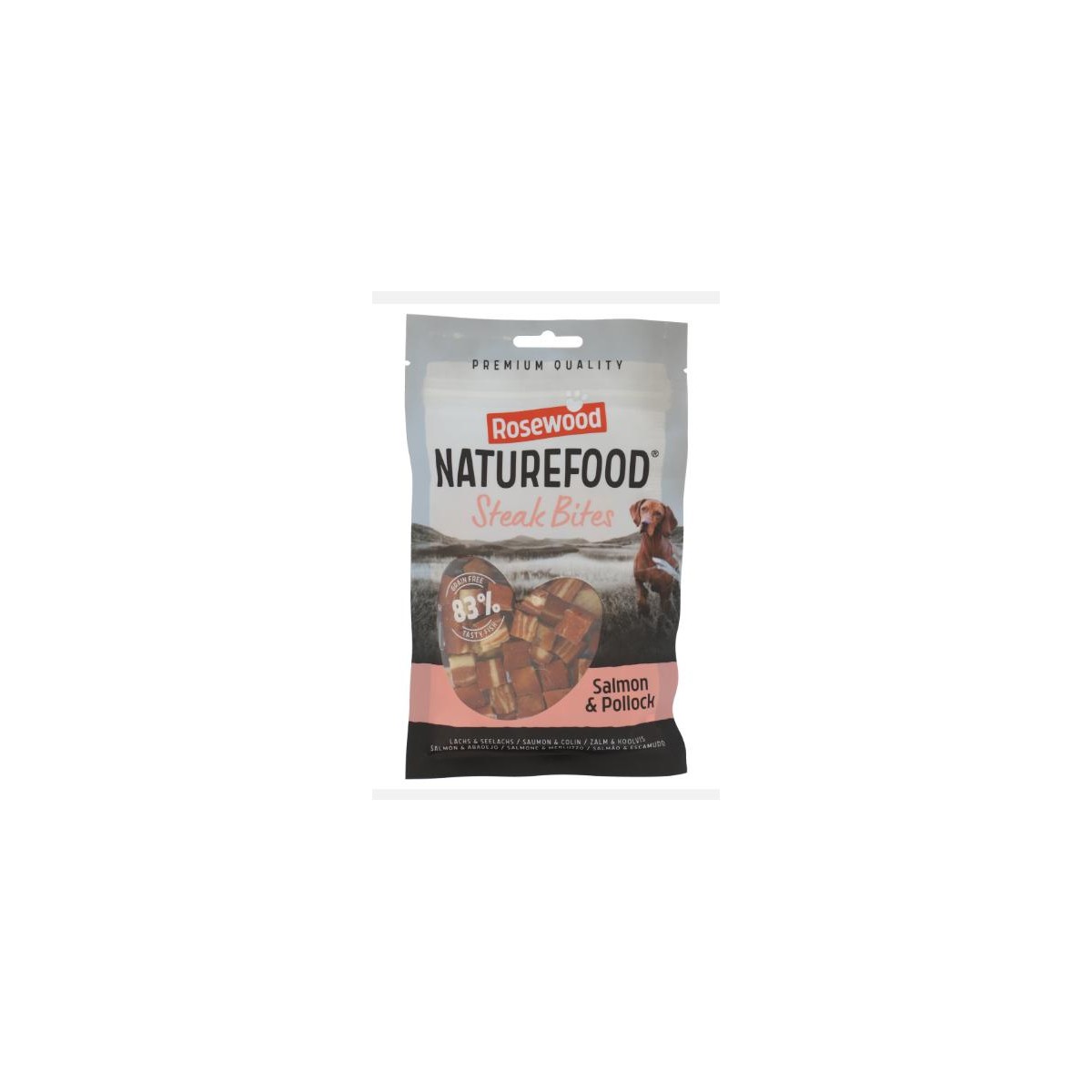 STEACK BITES SALMON 100GR  exp 8 